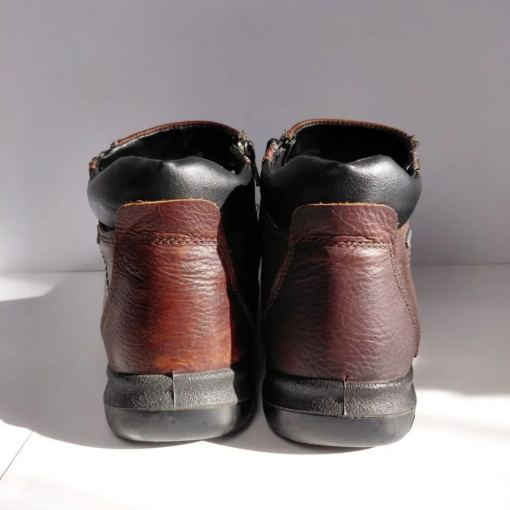 Ara Ruben Ankle Utility Boot Gore Tex Brown Leather Made In Italy Men’s Size 9.5